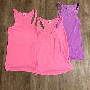 (3) EUC PINK tanks